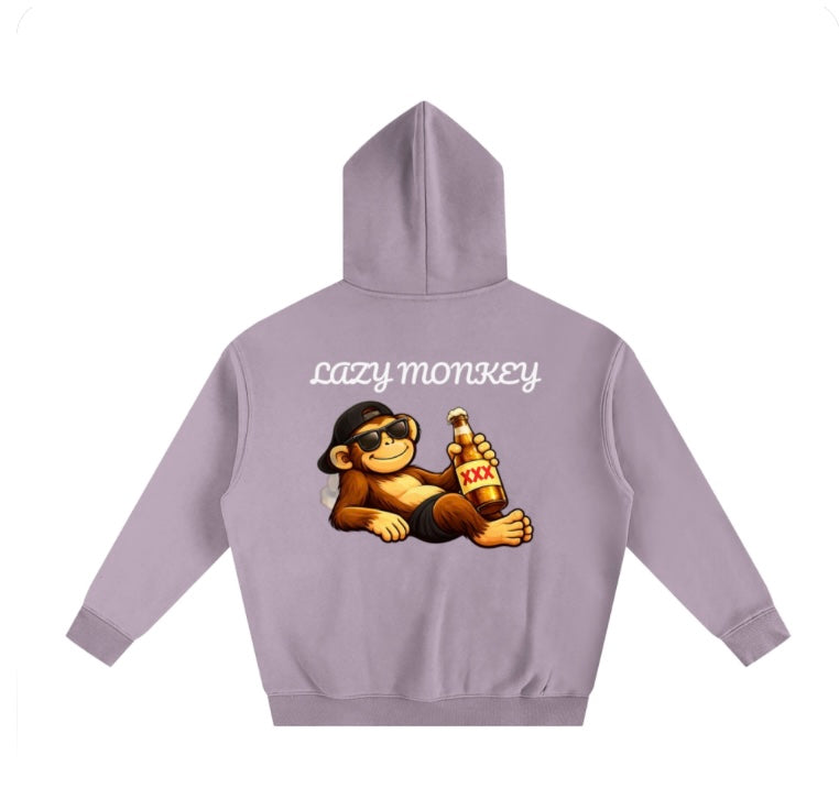 Oversize Lazy Monkey Hoodie