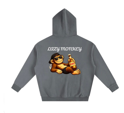 Oversize Lazy Monkey Hoodie