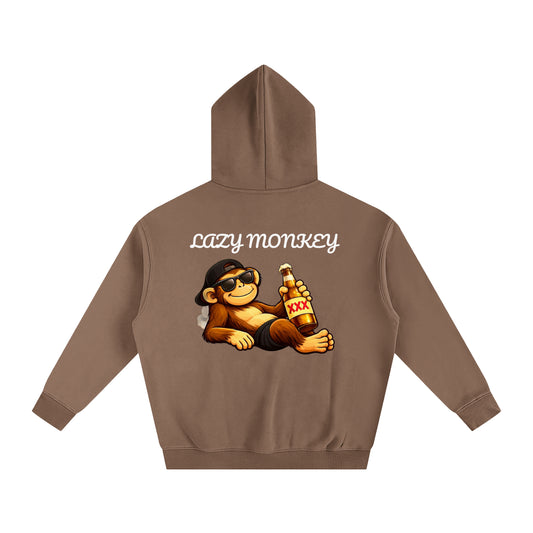 Oversize Lazy Monkey Hoodie