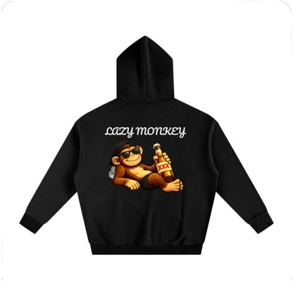 Oversize Lazy Monkey Hoodie