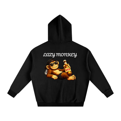 Oversize Lazy Monkey Hoodie